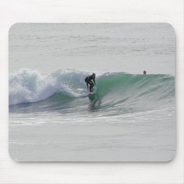 Ozean-Wellen, die Surfer surfen Mousepad (Vorne)