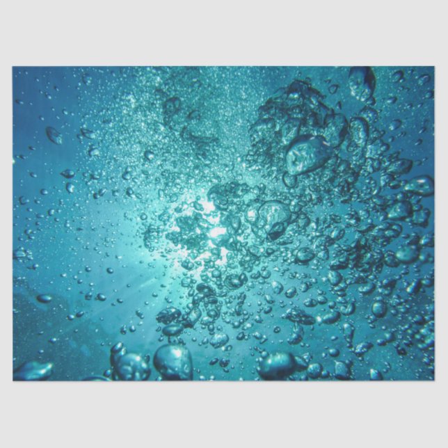 Ozeanblasenpapier Seidenpapier (Vorderseite)