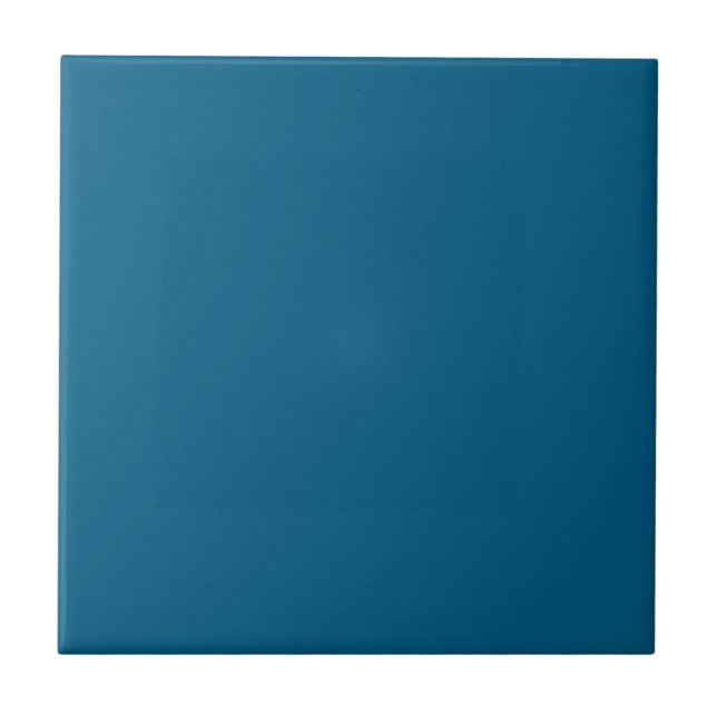 Ozeanblau Fliese (Vorderseite)