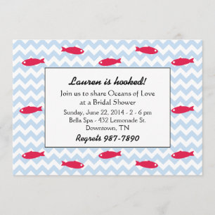 Ozeane der Liebe Brautparty Einladungen