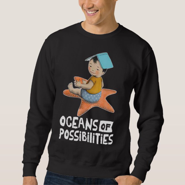 Ozeane der Möglichkeiten Seefischerei Sommerrevier Sweatshirt (Vorderseite)