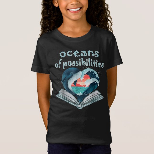 Ozeane der Möglichkeiten Sommerlesen 2022 T-Shirt (Vorderseite)