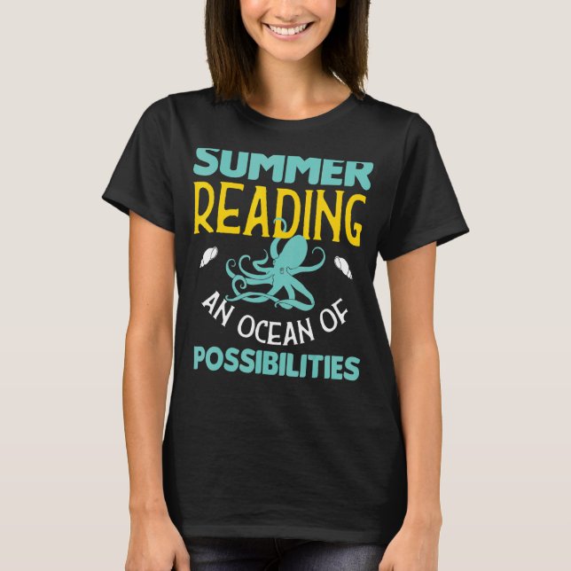 Ozeane der Möglichkeiten Sommerlesen T-Shirt (Vorderseite)