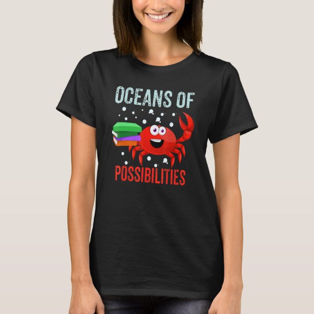 Ozeane der Möglichkeiten Sommerlesung 2022 Krebs T-Shirt (Vorderseite)