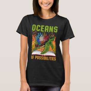Ozeane der Möglichkeiten Sommerlesung Bibliothekar T-Shirt