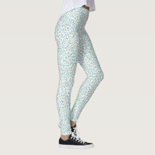 Ozeane Inspiriert gesprenkelte Punkte Leggings
