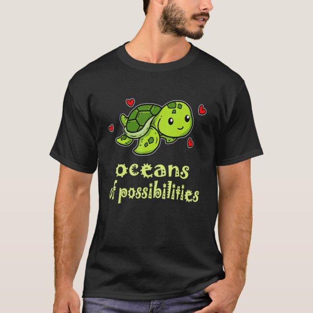 Ozeane mit Möglichkeiten Sommerlesen 22 Libraria T-Shirt (Vorderseite)