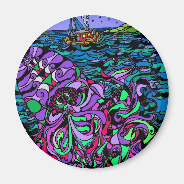 Ozeangeheimnis Magnet (Vorne)