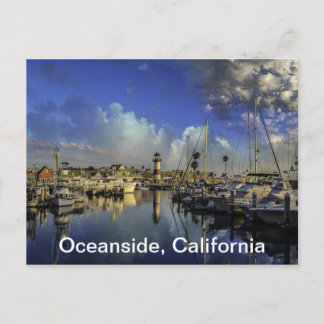 Ozeanhafen Postkarte