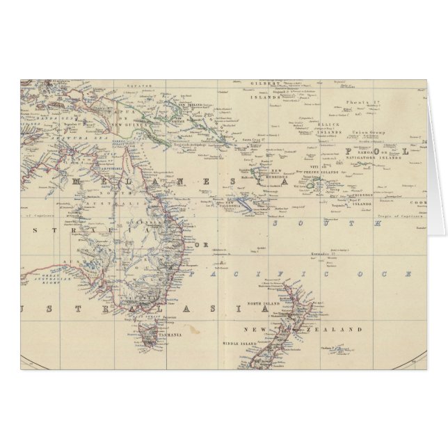 Ozeanien 2 (Vorderseite (Horizontal))