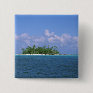 Ozeanien, Französisch-Polynesien, Tahiti. Klein Button