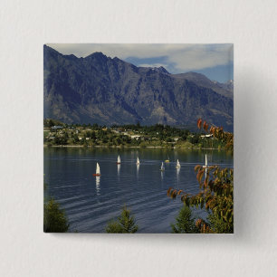 Ozeanien, Neuseeland, Südinsel, Queenstown. Button