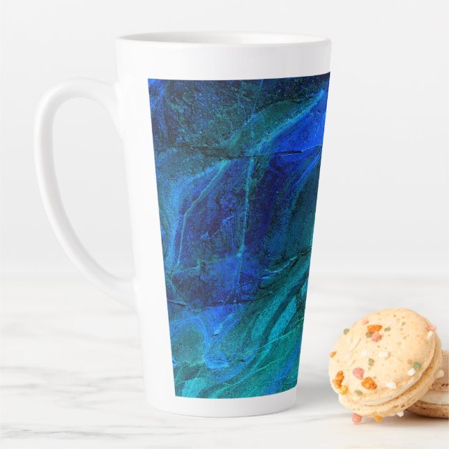 Ozeanisch geformter Stein Milchtasse (Beispiel)