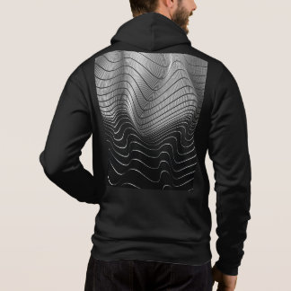 Ozeanische Wellen (urbane Welle) glattes und einzi Hoodie