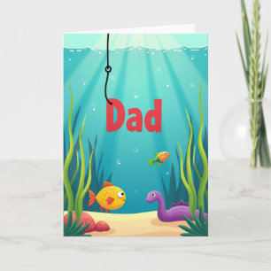 Ozeanischer Papa Illustrationskarte Karte