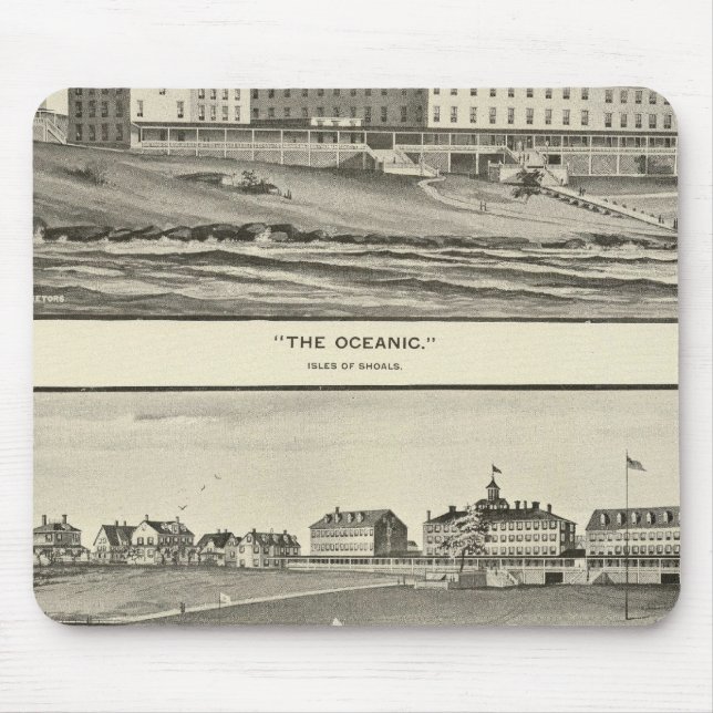 Ozeanisches, Appledore House Mousepad (Vorne)
