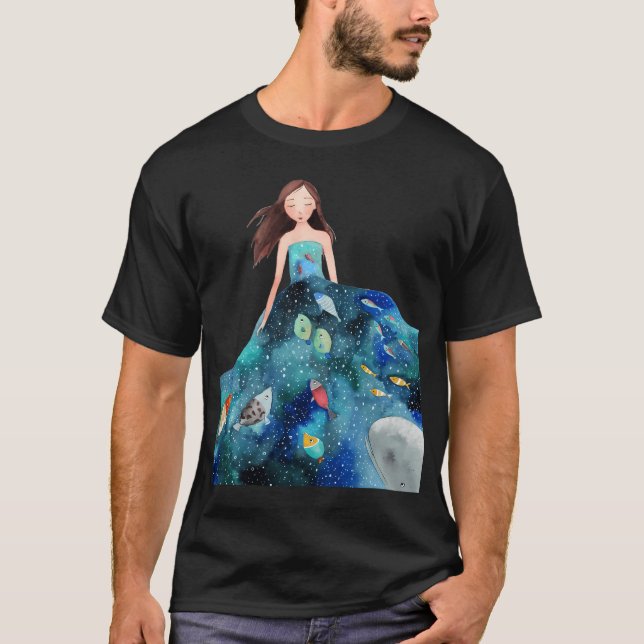 Ozeankleid T-Shirt (Vorderseite)