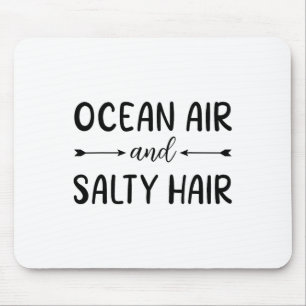 Ozeanluft und salzige Haare Sommer Familienurlaub Mousepad