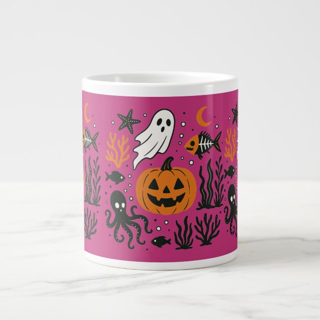 Ozeanpumpen Jumbo-Tasse (Vorderseite)