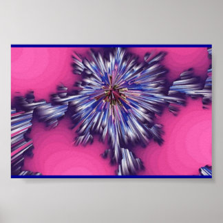 Ozeanrosa Eruption Poster