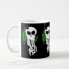 Ozeanschädelgrün Kaffeetasse