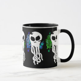 Ozeanschädelgrün Tasse
