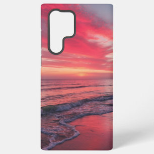 Ozeansonnenuntergang, Strandatmosphäre, Sommergesc Samsung Galaxy Hülle