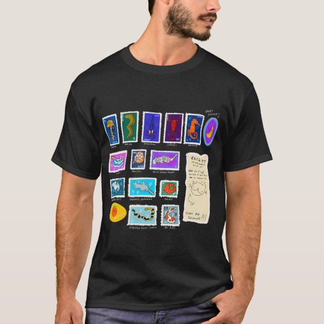 Ozeanstempel T-Shirt (Vorderseite)