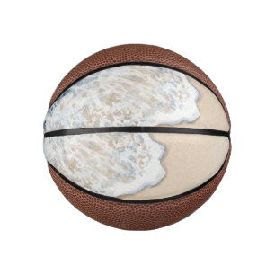 Ozeanstrand Creme Sand Mini Basketball