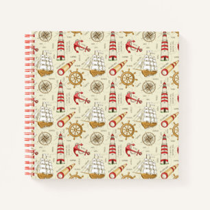 Ozeanszene Notizbuch