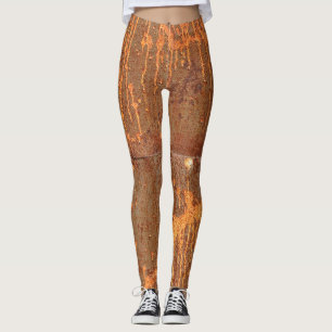 Ozeantier, Silhouette eines Seepferdchens Muster. Leggings