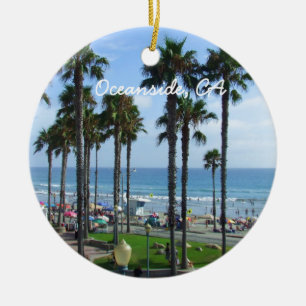 Ozeanufer Kalifornien Keramikornament
