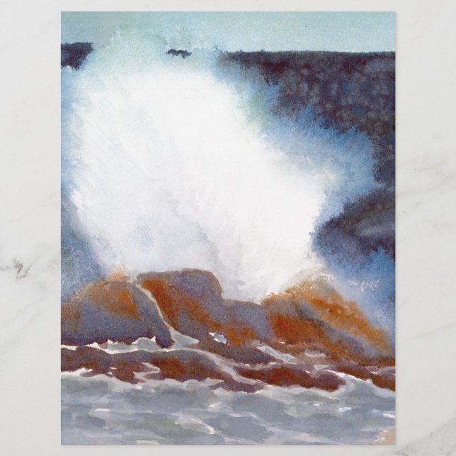 Ozeanwelle (Vorderseite)