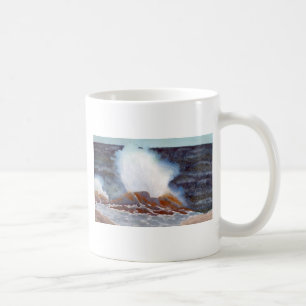 Ozeanwelle Kaffeetasse