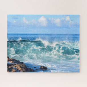 Ozeanwellen in Hawaii - 16 x 20 Zoll