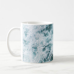 Ozeanwellen: Kaffeetasse