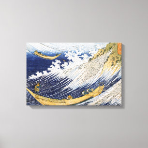 Ozeanwellen, Katsushika Hokusai Leinwanddruck