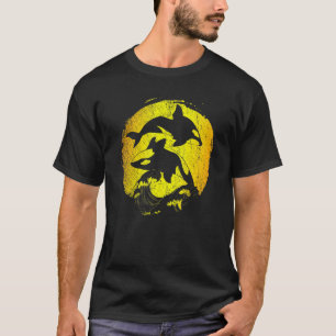 Ozeanwellen Killer Whale Orca T-Shirt