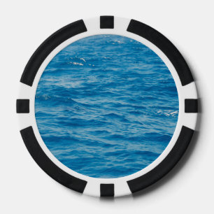 Ozeanwellen Pokerchips