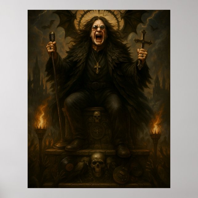 Ozzy-Plakat  Poster (Vorne)