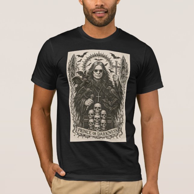 Ozzy prince of darkness  T-Shirt (Vorderseite)