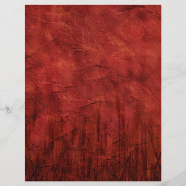 P092 BLOOD RED TEXTURE DIGITAL GRAPHICS VORLAGEN FLYER (Vorne)