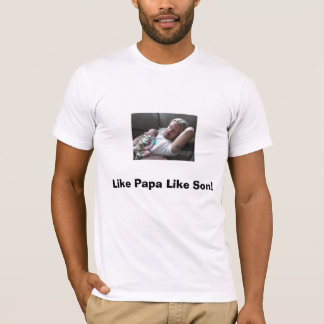 P1010059 (groß), wie Papa mögen Sohn! T-Shirt