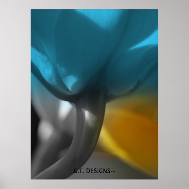 P1016531-1, G.T. DESIGNS~An orchids view collectio Poster (Vorne)