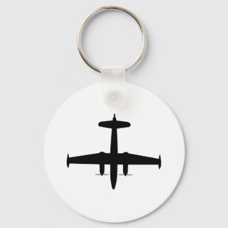 P2V Neptun-Silhouette Schlüsselanhänger