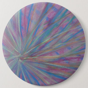 P36 Einzigartige farbenfrohe abstrakte Kunst Button