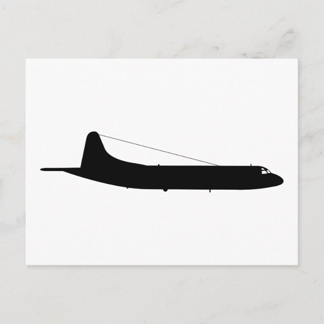 P3 Orion-Silhouette Postkarte (Vorderseite)