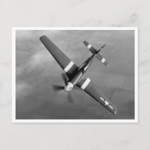 P51 Mustang - Cadillac of the Skies Postkarte