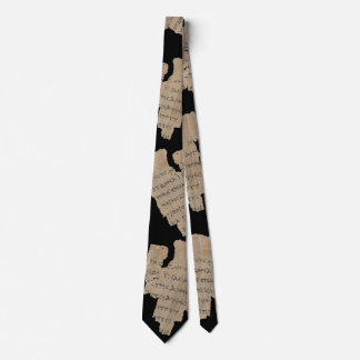P52 Papyrus Fragment Tie–Earliest New Testament Krawatte