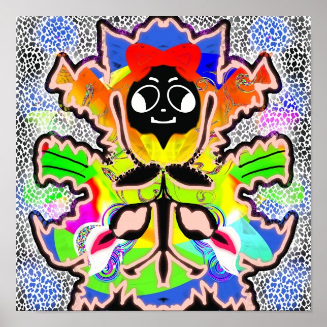 P65 - MetaMan-Poster Poster (Vorne)